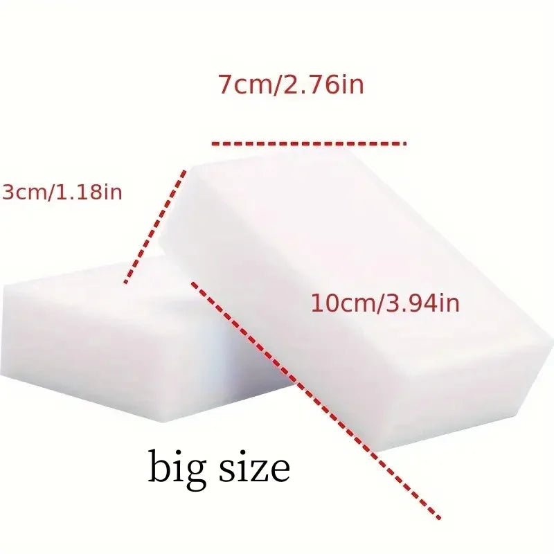 Melamine Magic Eraser Sponges – Kitchen & Bathroom Cleaner Cleaning Sponge PLUSH