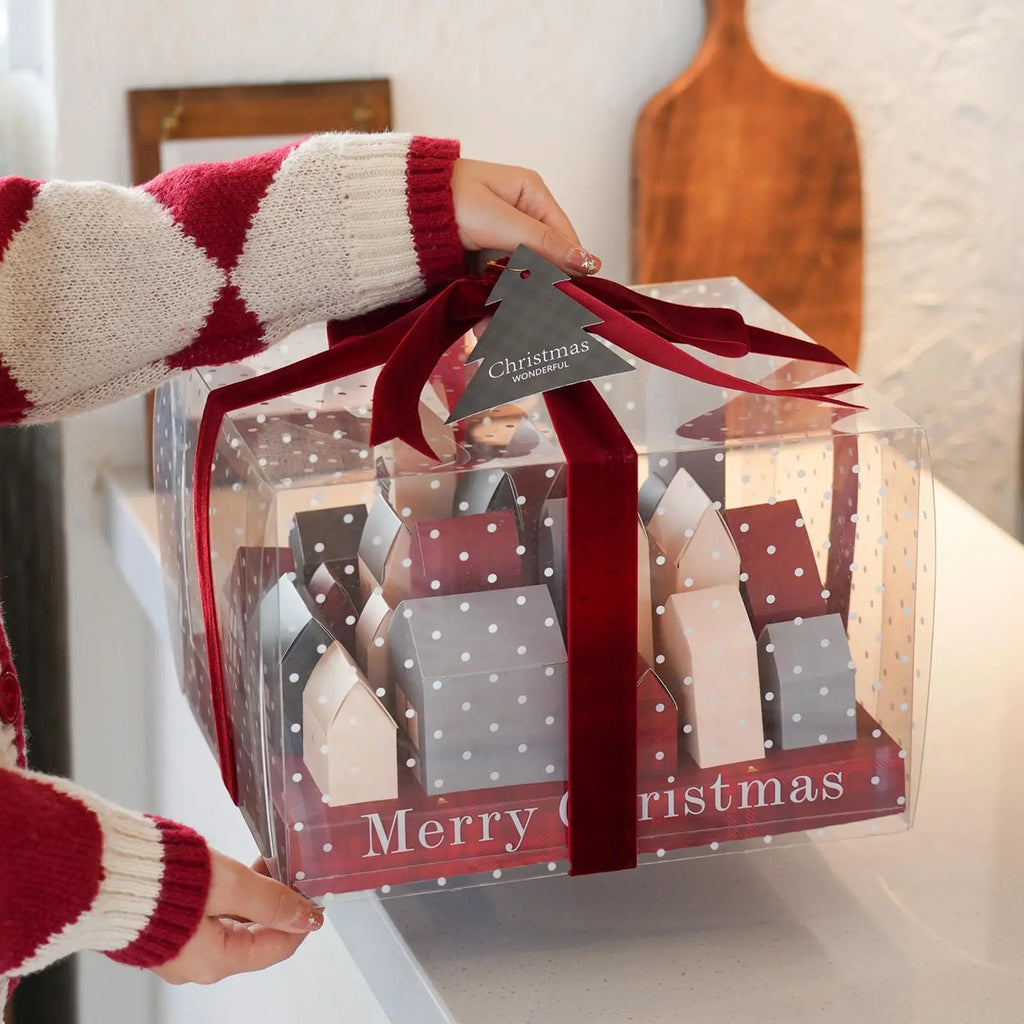 25pcs Christmas Advent Calendar Boxes – Snowman Candy Gift Set Advent Calendar Boxes PLUSH