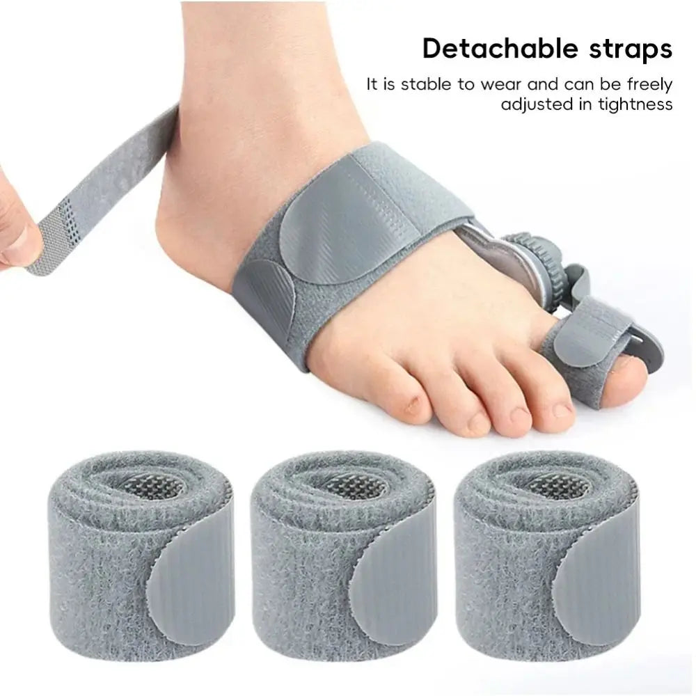 Adjustable Bunion Corrector Big Toe Straightener Brace – Unisex Toe Corrector Brace PLUSH