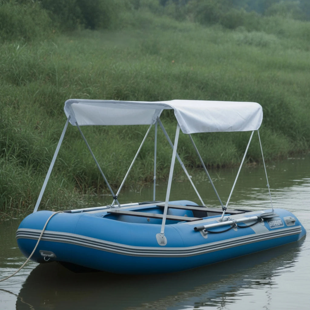 Boat Bimini Top Canopy – Compact Marine Sunshade 160x120cm Boat Bimini Top PLUSH