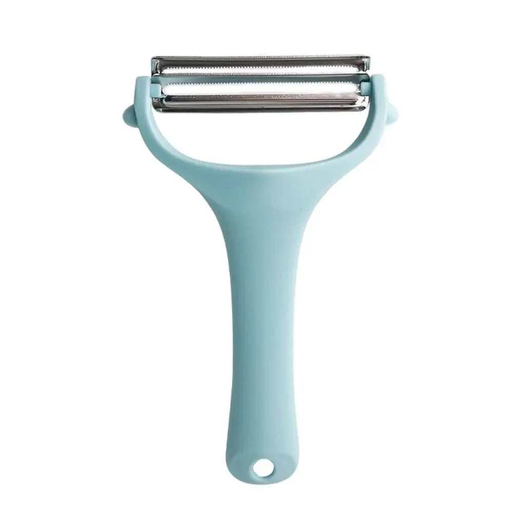 Stainless Steel Vegetable Peeler & Shredder | Kitchen Tool Vegetable Peeler PLUSH Blue