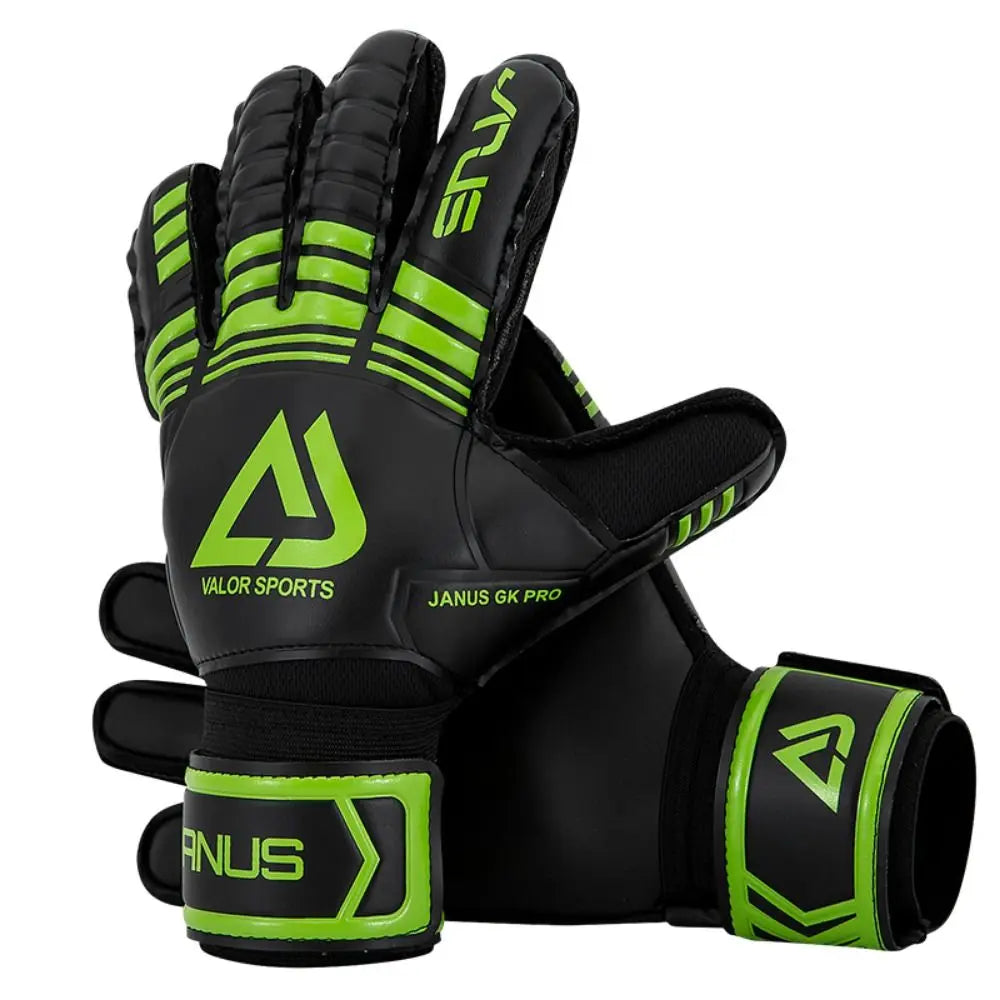 Latex Soccer Goalkeeper Gloves – Non-Slip Finger Protection Goalkeeper Gloves PLUSH