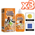 Jue-Fish Multi-Surface Floor Cleaner Kit – Tile & Wood Floor Cleaner Kit PLUSH 100ml Boxed X 3PCS