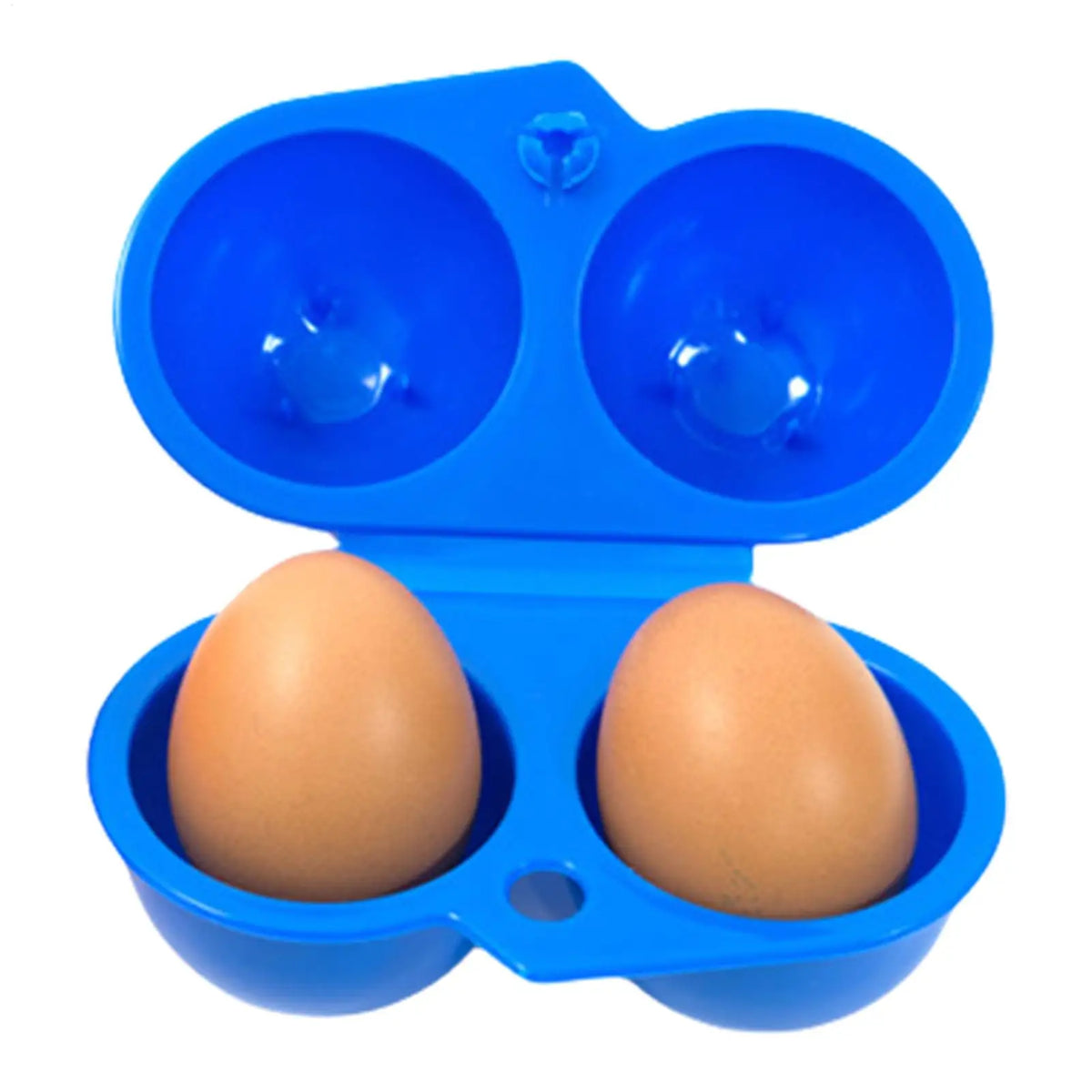 Camping Egg Holder Case – 2/4/6/12 Grid Portable Storage Box Egg Storage Container PLUSH