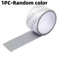 Window Screen Repair Tape – Self-Adhesive Fiberglass Mesh Patch Screen Repair Tape PLUSH 1PC-Random Color