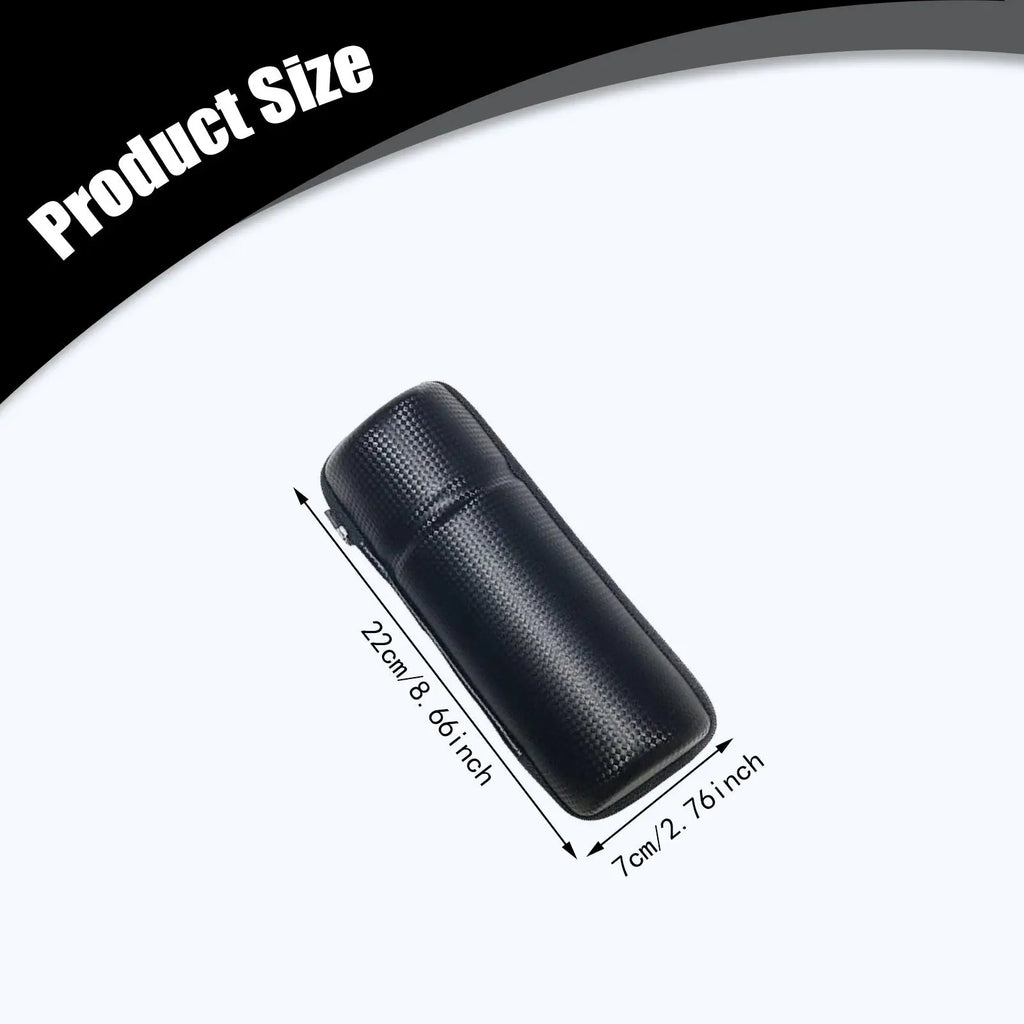 EVA Bike Tool Case | Waterproof Bottle Cage Mount Pouch Bike Tool Pouch PLUSH Carbon 7.5x22cm
