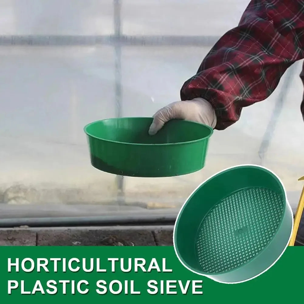 Plastic Soil Sieve Filter Mesh – Garden Sifting Tool 1/2Pcs Garden Sifting Tool PLUSH