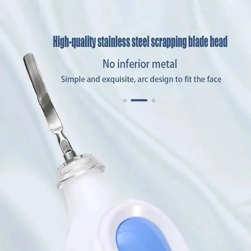 Ultrasonic Skin Scrubber Spatula – Pore Cleansing Face Tool Ultrasonic Facial Scrubber PLUSH