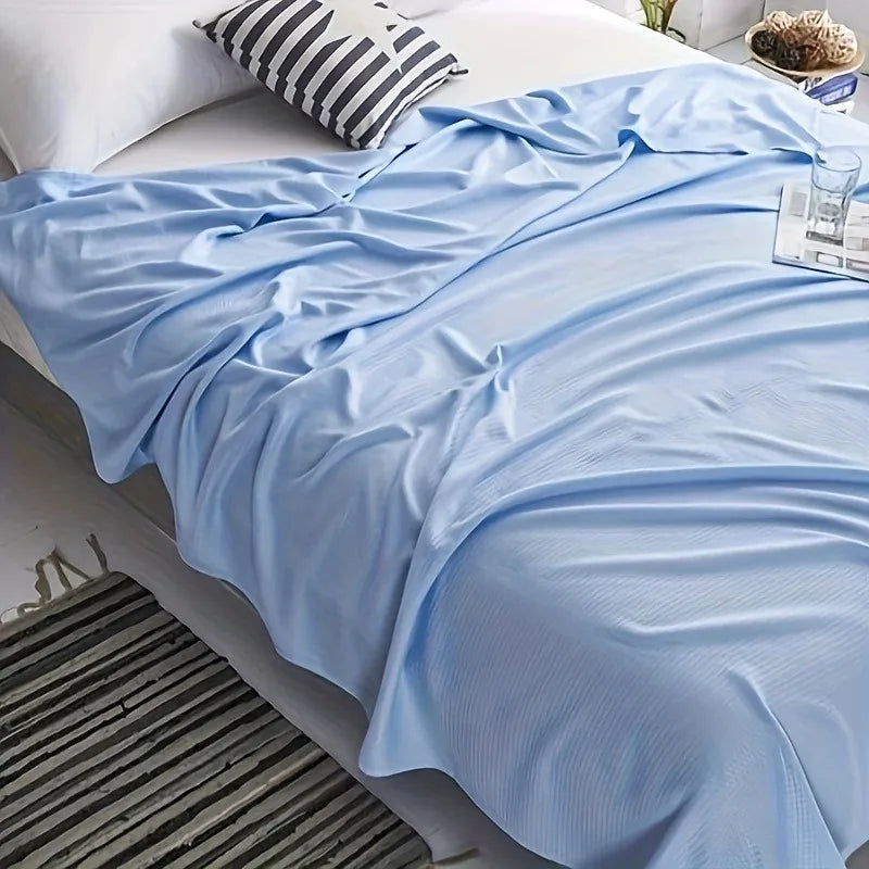 Bamboo Cooling Blanket for Adults – Lightweight & Breathable Cooling Blanket PLUSH
