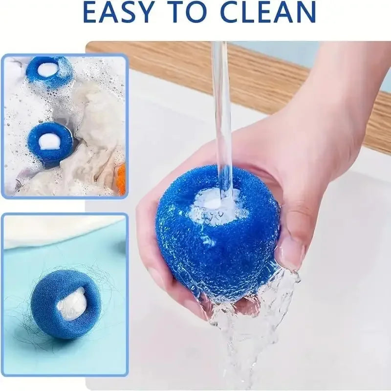 Laundry Washing Balls – Lint & Pet Hair Remover 6pcs Laundry Washing Balls PLUSH