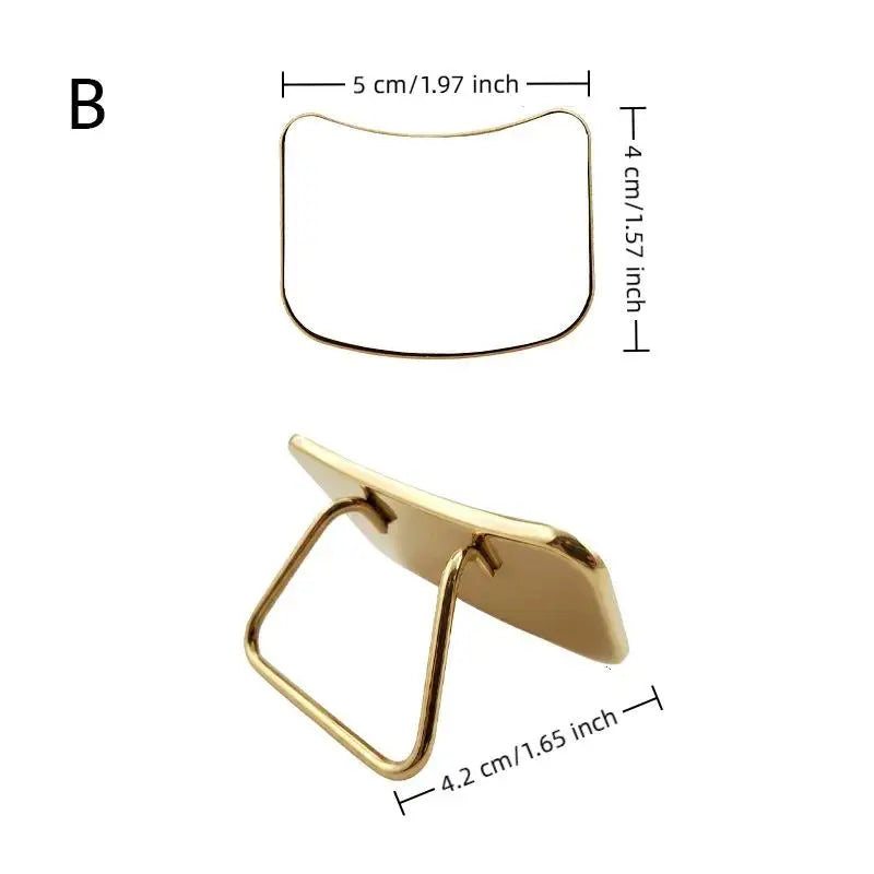 Stainless Steel Lash Extension Mirror – Handleless Makeup Tool Lash Extension Mirror PLUSH B