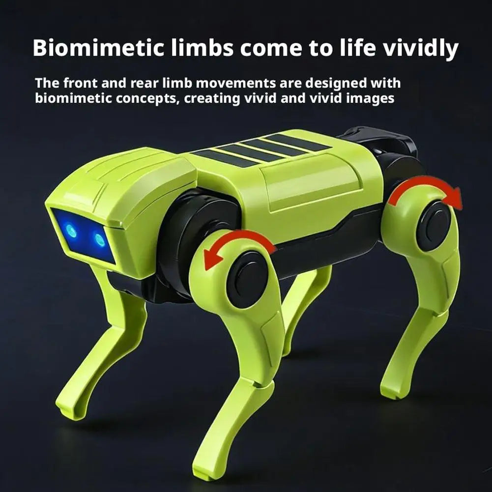 DIY Electric Robot Dog Kit – Kids STEM Assembly Puzzle Toy Robot Assembly Kit PLUSH