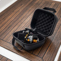 EVA Hard-Shell Fishing Reel Storage Bag | Portable Travel Case Fishing Reel Case PLUSH M