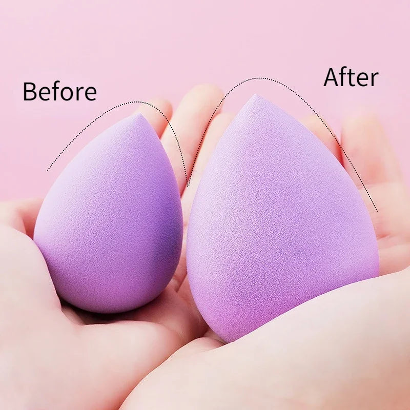 Water-Drop Makeup Sponge Puff | Wet & Dry Foundation Blender Makeup Sponge Puff PLUSH