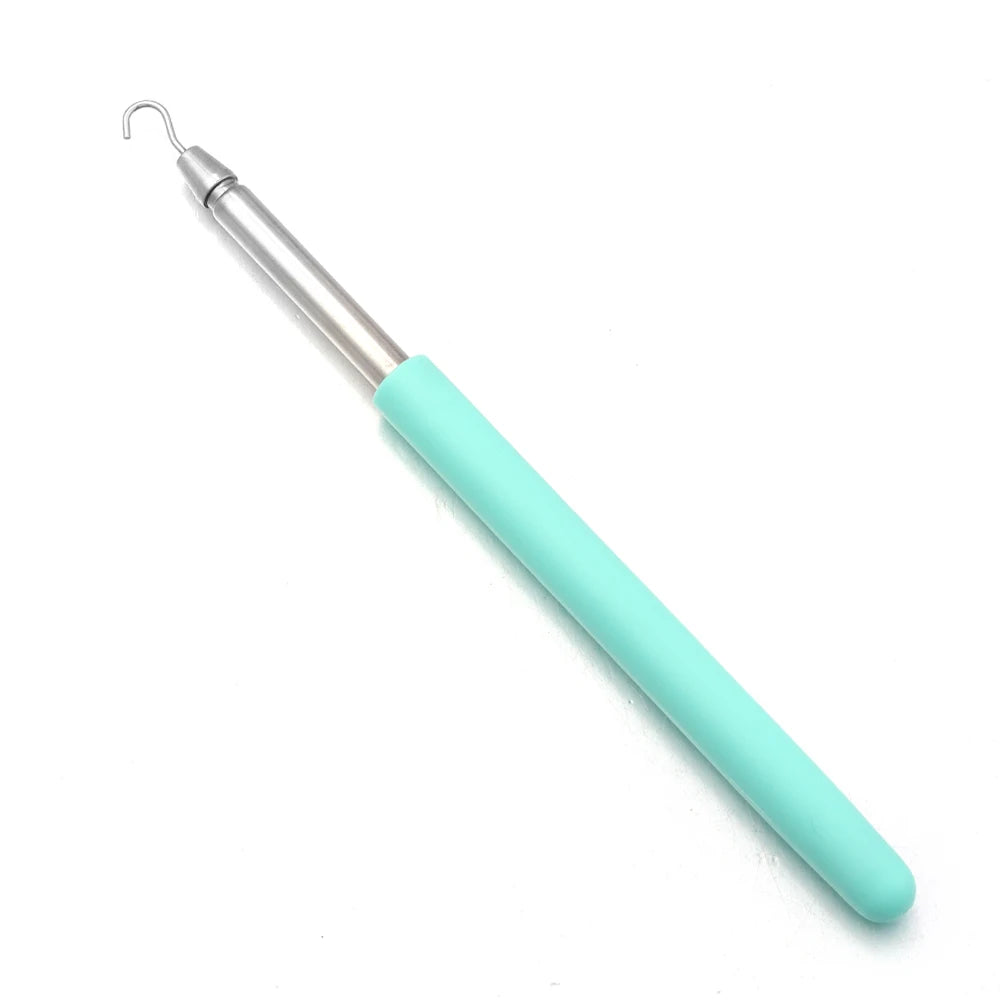 Bracelet Wearing Helper Tool – Clasp Hook for Jewelry & Watch Jewelry Making Tool PLUSH light green