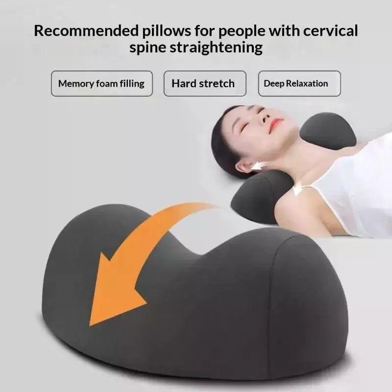 Memory Foam Neck Support Pillow – Ergonomic U-Shape Sleep Memory Foam Pillow PLUSH