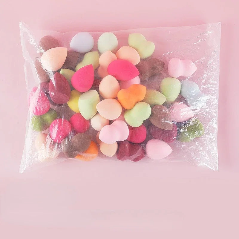 Water-Drop Makeup Sponge Puff – Dry & Wet Foundation Blender Makeup Sponge Puff PLUSH