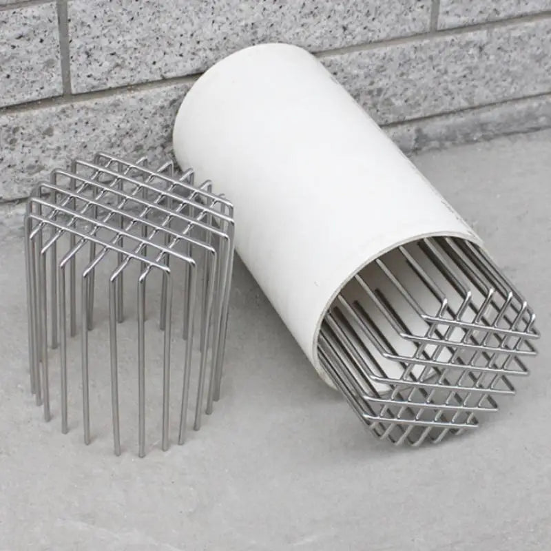Stainless Steel Round Balcony Floor Drain – Anti-Clog Cover Floor Drain Cover PLUSH