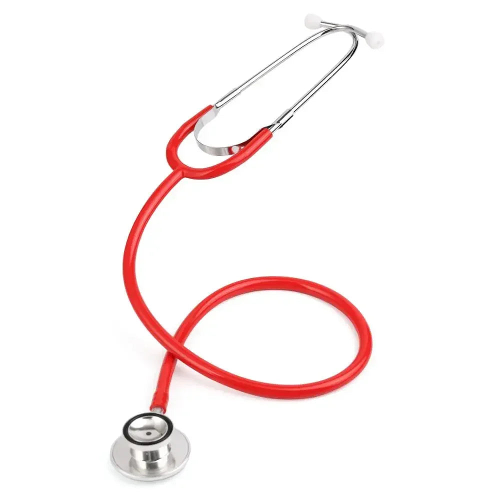 XceeFit Dual Head Stethoscope – Doctor, Nurse & Vet Dual Head Stethoscope PLUSH Red
