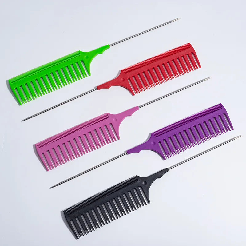 Double-Side Tip-Tail Hair Dyeing & Highlighting Comb Hair Dyeing Comb PLUSH