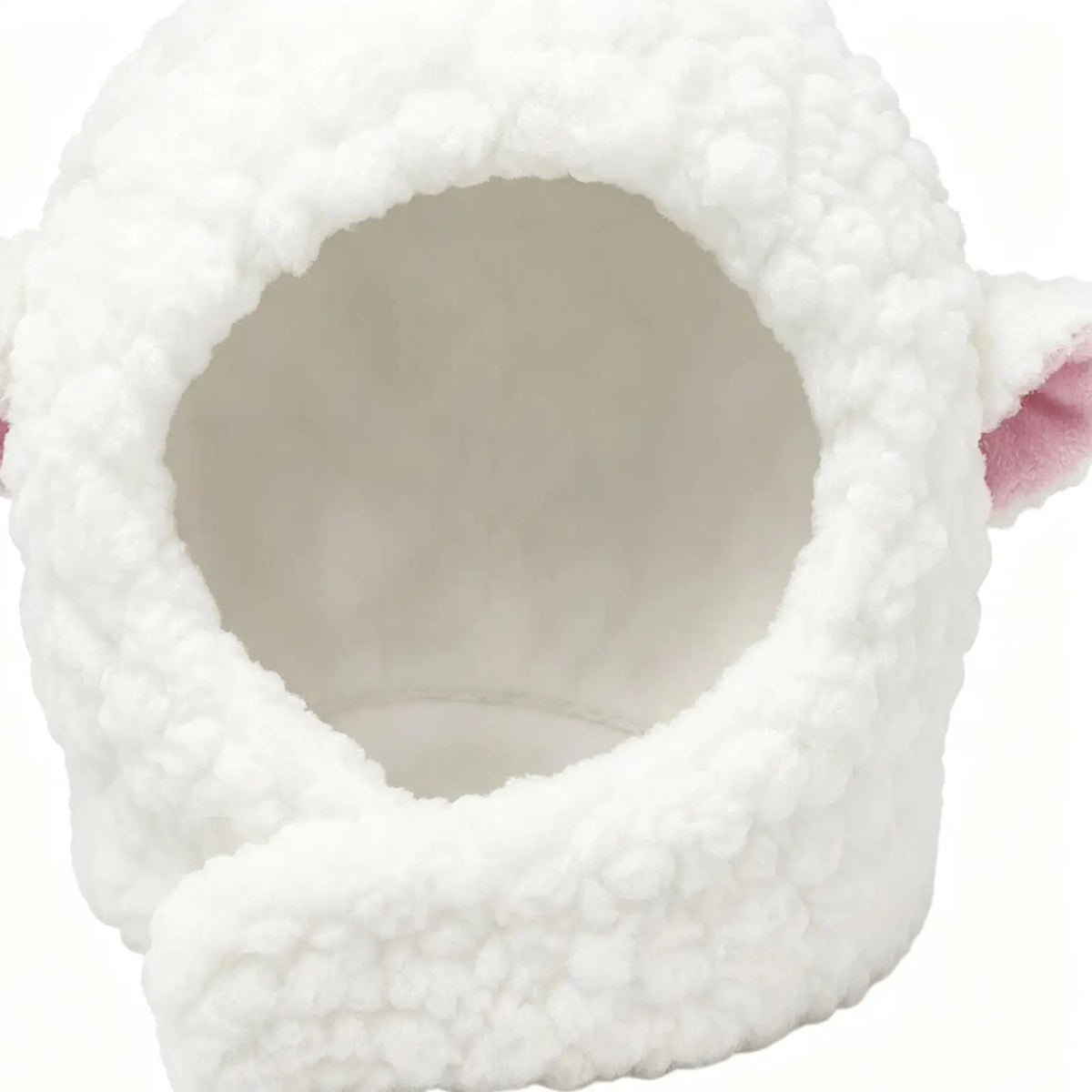 Sheep Plush Pet Hat – Cat & Dog Cosplay Headwear Pet Costume Hat PLUSH
