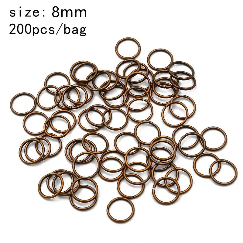 Dreadlock Beads & Braid Cuffs – 50–200pcs Micro Hair Rings Hair Braid Cuffs PLUSH 200pcs 8 mm NO.63