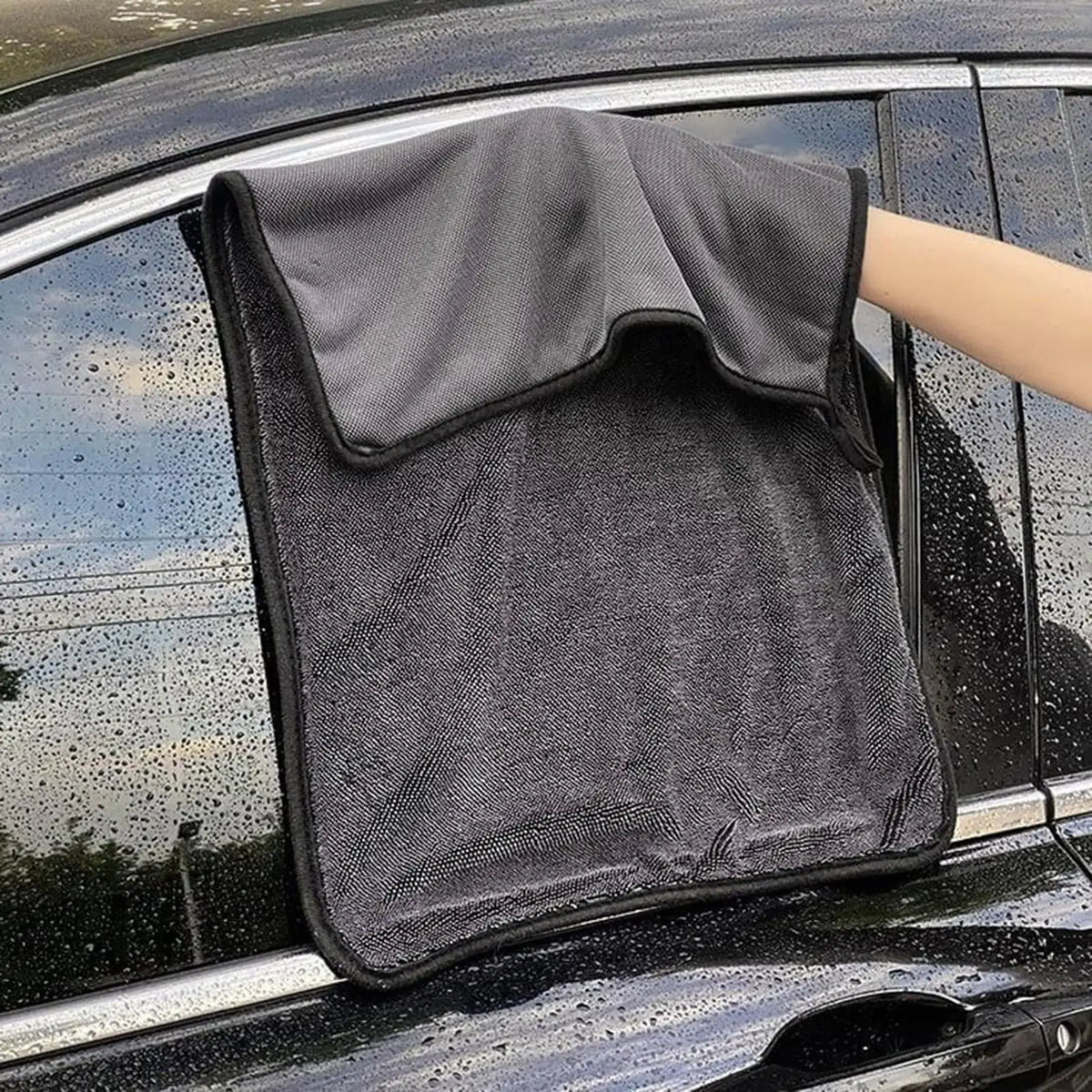 Microfiber Car Drying Towel Ultra-Soft Scratch-Free 90x60cm Car Detailing Towel PLUSH