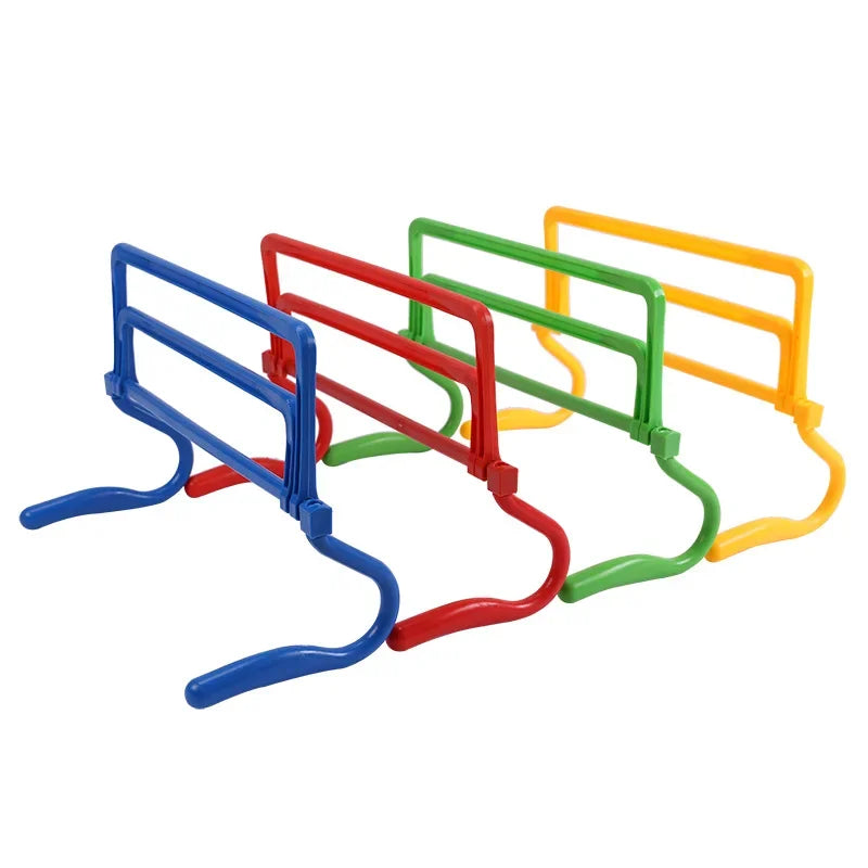 Foldable Adjustable Agility Hurdles – Soccer Football Training Agility Training Hurdles PLUSH