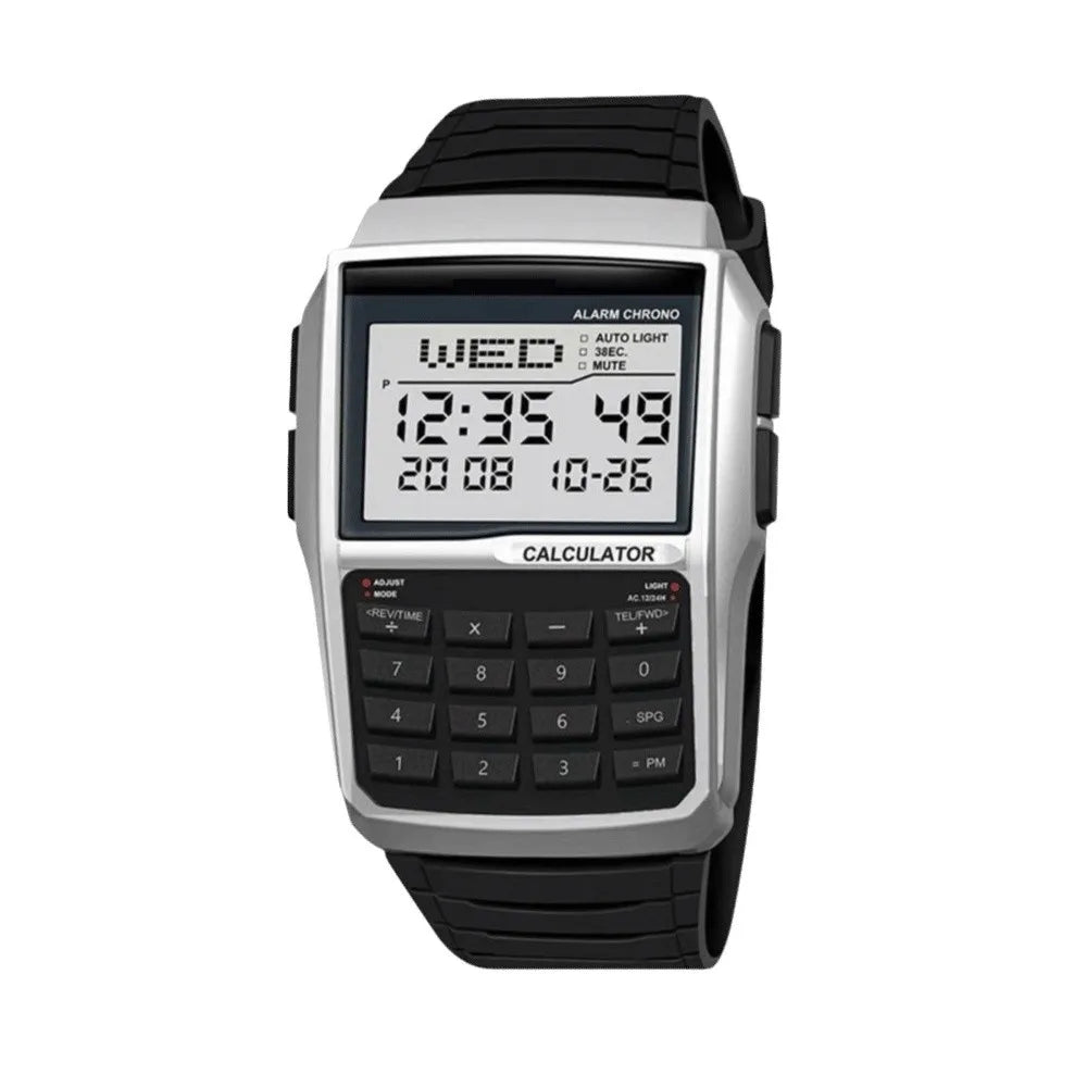 Men's LED Digital Watch – Waterproof, Alarm & Shock Resistant Digital LED Watch PLUSH Style 2