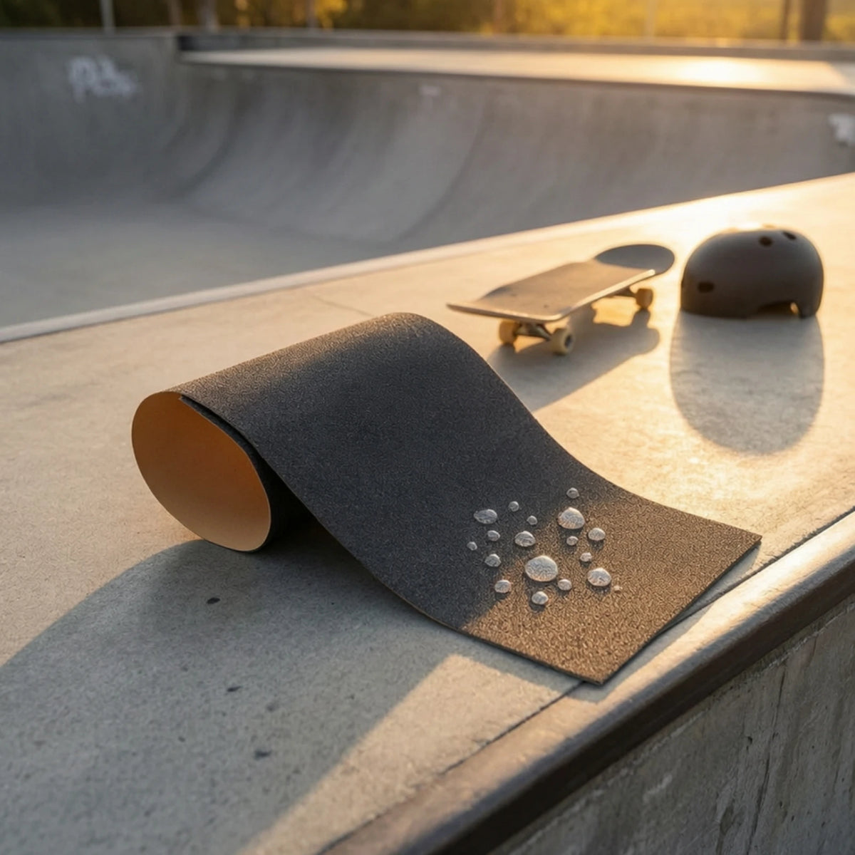 Perforated Skateboard Grip Tape Sheet – Bubble-Free 83x23cm Skateboard Grip Tape PLUSH