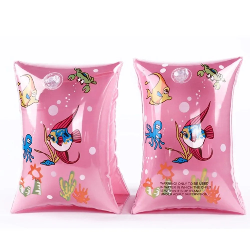 Inflatable Swimming Armbands – Kids Arm Float Rings 2pcs Swim Arm Floats PLUSH