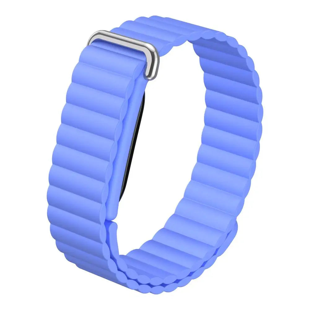 Silicone Magnetic Band for Fitbit Air – Replacement Wristband Fitness Tracker Band PLUSH C