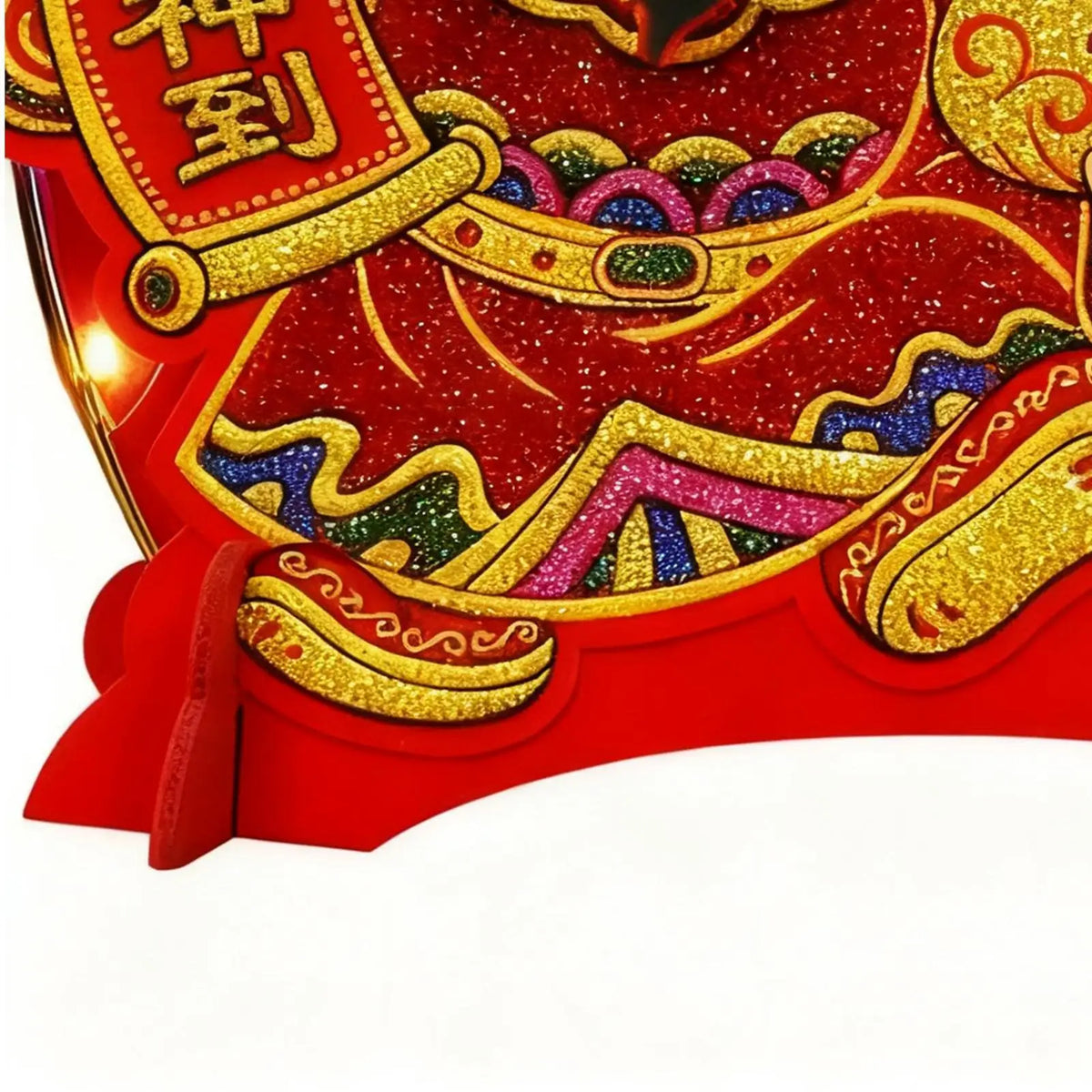 Caishen Nodding Head 2026 Chinese New Year Table Decoration Holiday Table Decoration PLUSH