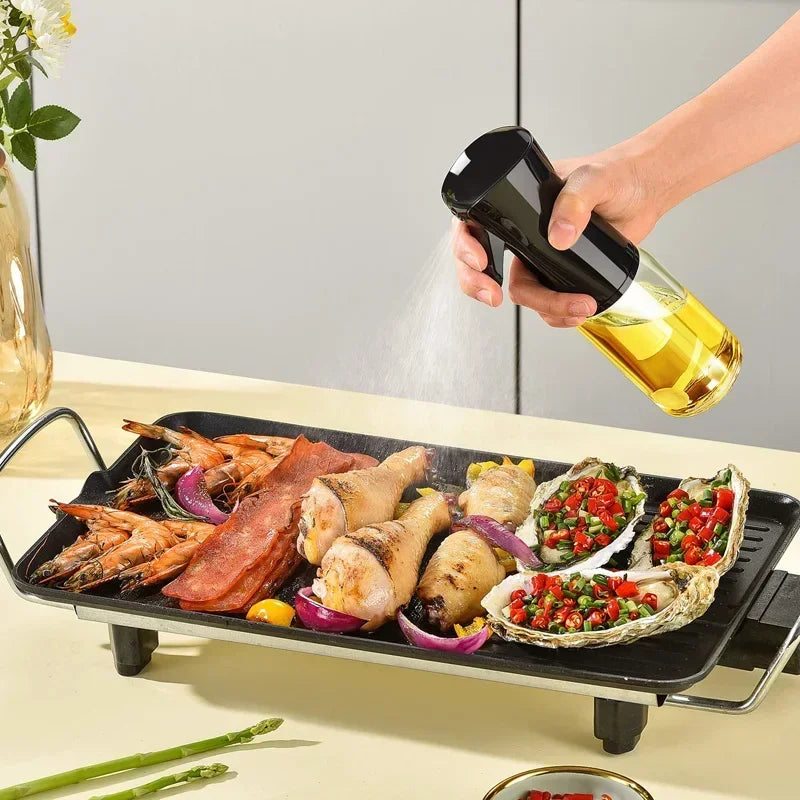 Oil Spray Bottle for Kitchen & Air Fryer – 200/300/500ml Oil Spray Bottle PLUSH