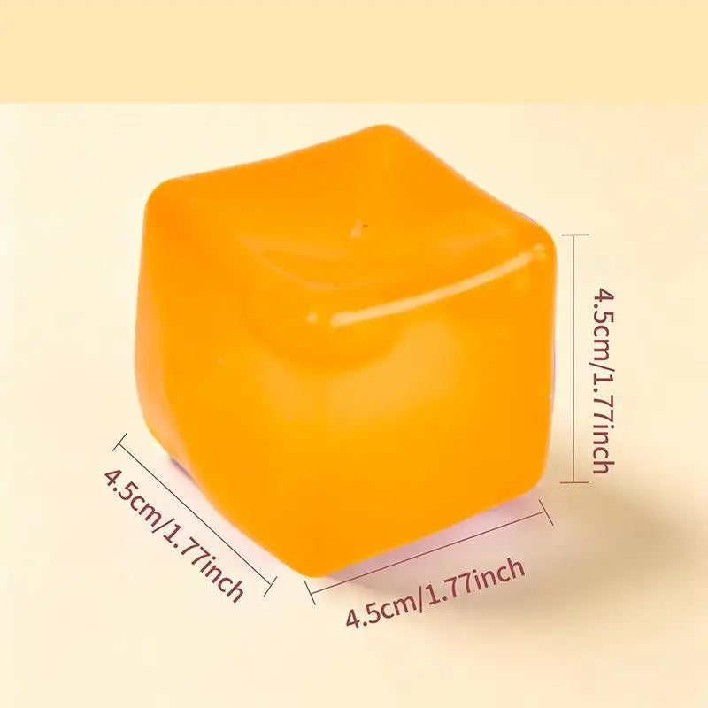 Ice Cube Squishy Toy – Sensory Fidget & Relaxation Toy Squishy Fidget Toy PLUSH A4