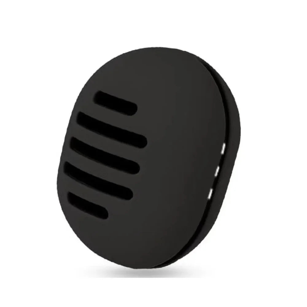 Silicone Makeup Sponge Holder & Travel Blender Case Makeup Sponge Holder PLUSH Black 1pc
