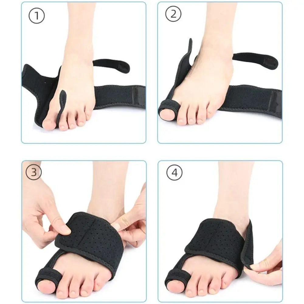 Adjustable Bunion Corrector Splint & Big Toe Straightener 1 Pair Bunion Corrector Splint PLUSH