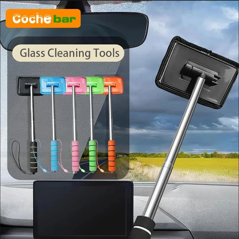 Telescopic Car Windshield Wiper & Window Cleaning Tool Auto Window Cleaner PLUSH