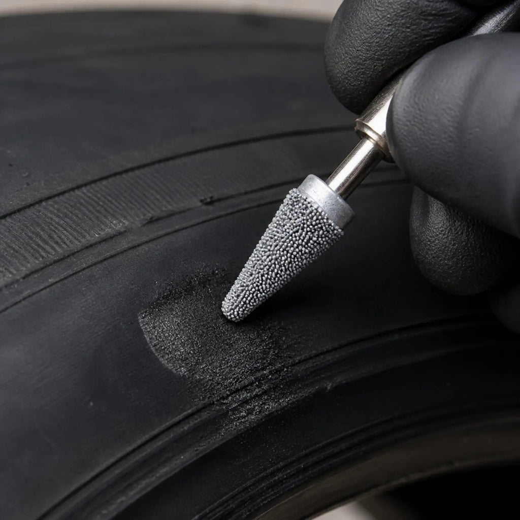Aluminum Oxide Tire Repair Grinding Head | Rotary Tool Rotary Grinding Head PLUSH