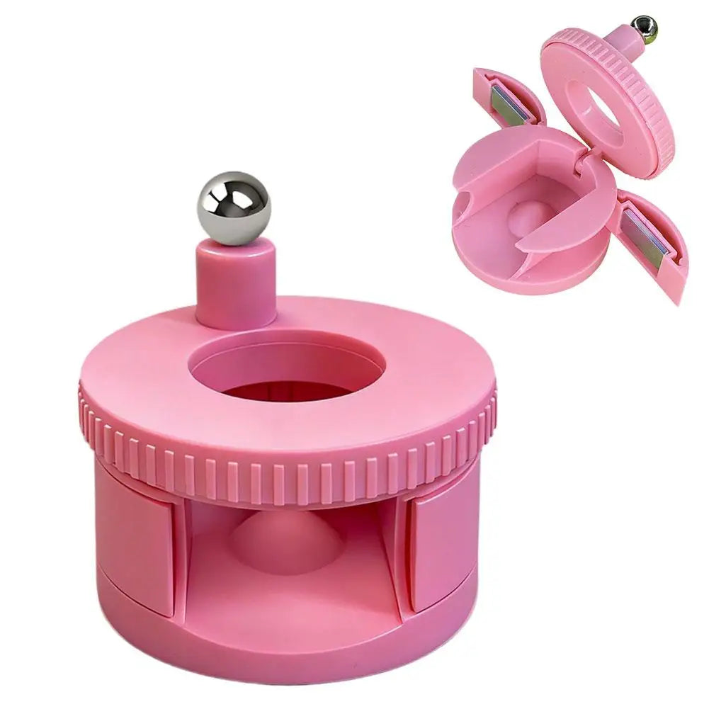 Cat Eye Nail Magnet Tool – Rotating Multi-Effect Nail Art Nail Art Magnet Tool PLUSH pink