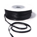 50 Yards 3mm Double-Sided Satin Ribbon – DIY Craft & Bows Satin Craft Ribbon PLUSH Black 3mm