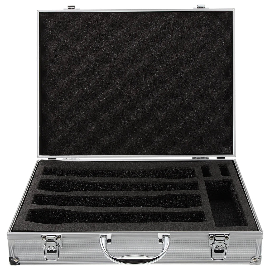 Heavy Duty Microphone Hard Case with Foam – Travel Mic Organizer Microphone Hard Case PLUSH Default Title