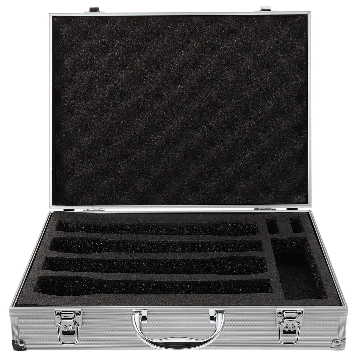 Heavy Duty Microphone Hard Case with Foam – Travel Mic Organizer Microphone Hard Case PLUSH Default Title