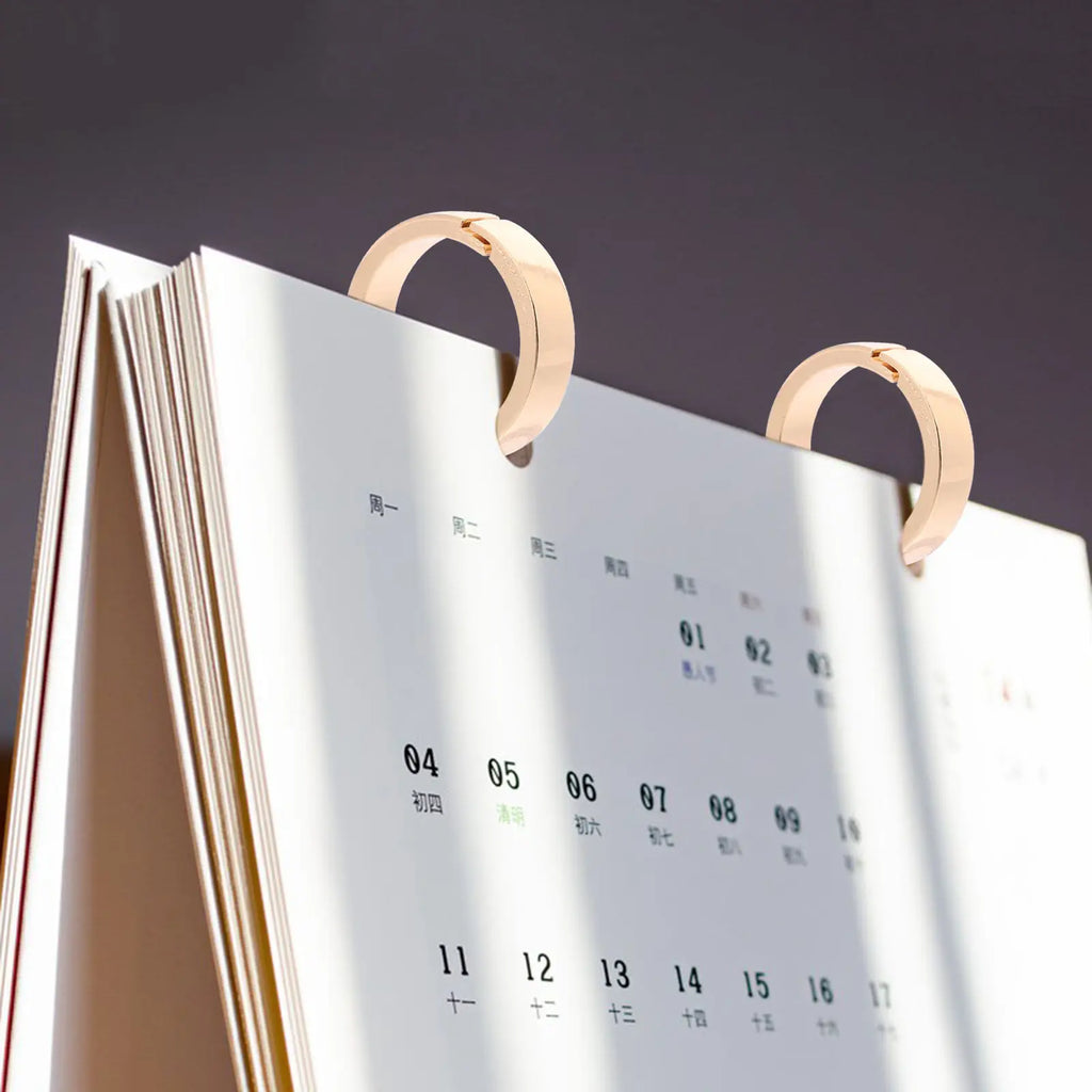 10pcs Metal Binder Rings – Calendar Ring Clips & Clasps Metal Binder Rings PLUSH