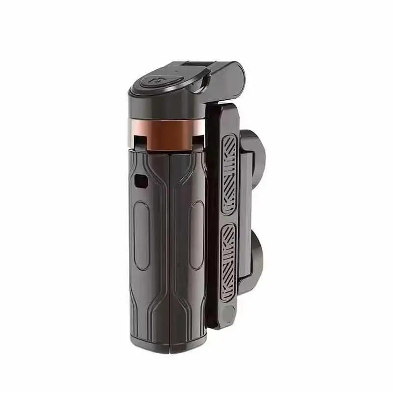 Mini Foldable Selfie Stick & Adjustable Phone Holder Foldable Selfie Stick PLUSH Black