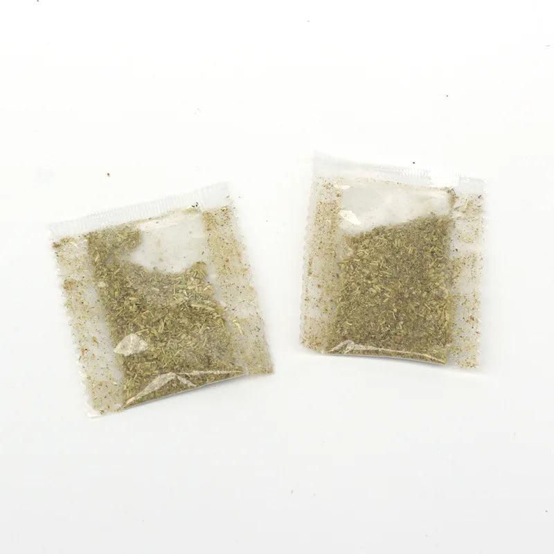 10pcs Natural Catnip Bags – Cat Grass Leaf Powder Toys Catnip Cat Toy PLUSH