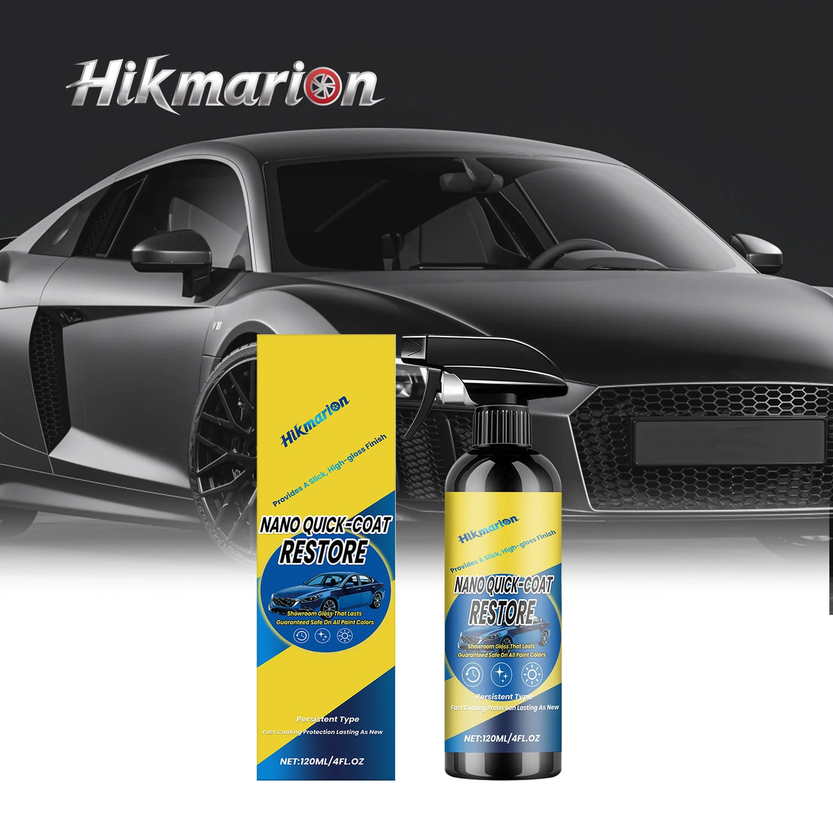 Car Ceramic Nano Coating Spray – Hydrophobic Paint Protector Car Ceramic Coating PLUSH