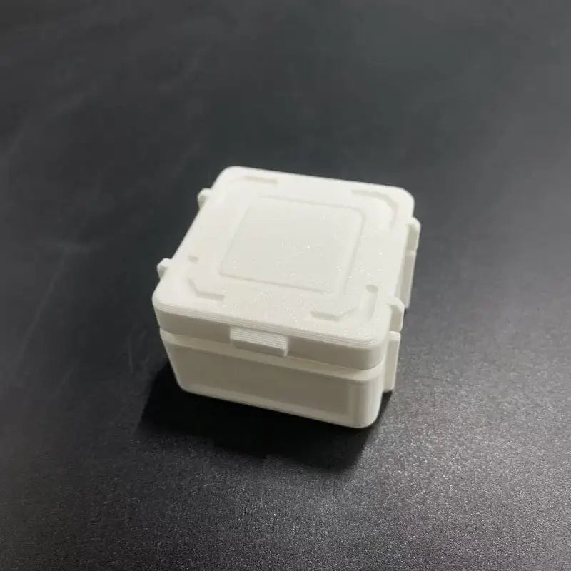 Stackable Hardware Storage Box | Screw & Nut Organizer Hardware Storage Box PLUSH White
