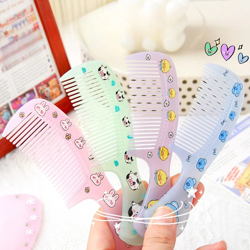 Mini Portable Anti-Static Travel Comb for Women, Girls & Kids Portable Hair Comb PLUSH
