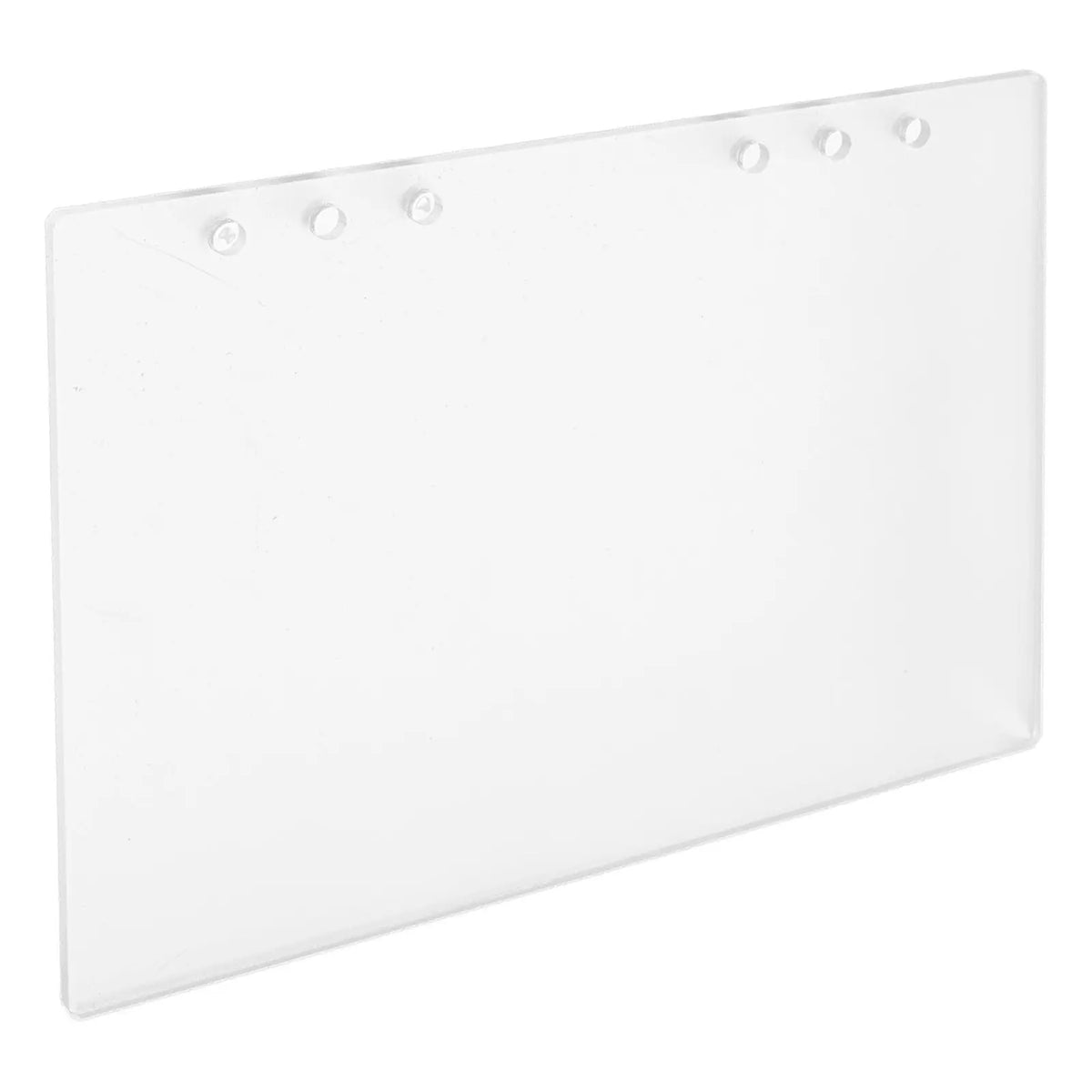 Frosted Acrylic Binder Cover – Reusable A5 Notebook Organizer Acrylic Binder Cover PLUSH